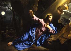 Le Christ au jardin des oliviers, par Philippe de Champaigne